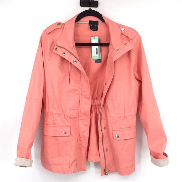 Cargo Jacket Peach | Poshmark